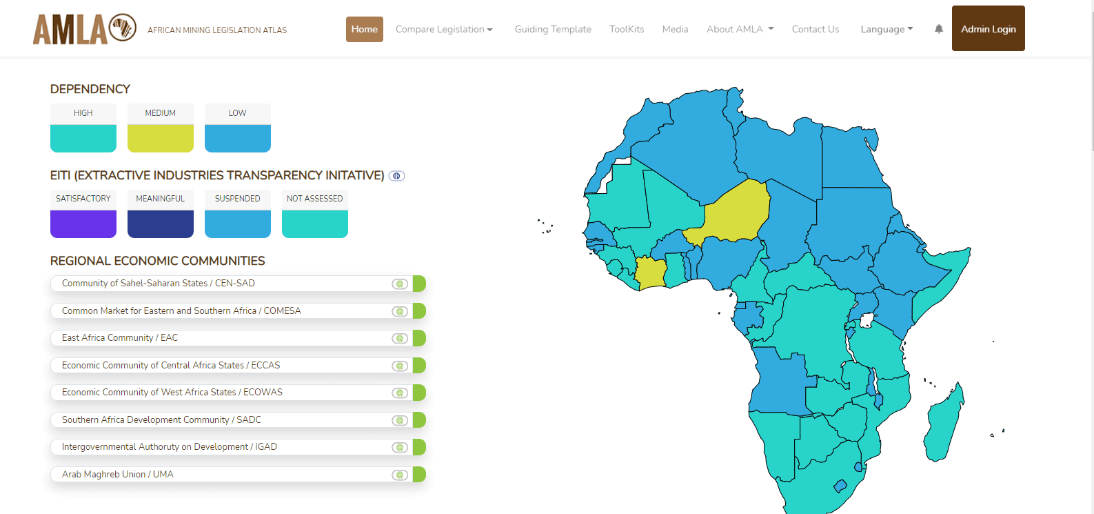 Africa Mining Legislation Atlas (AMLA)